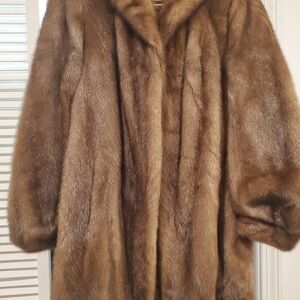 Elegant Brown Teddy Jacket